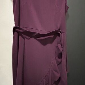 Elegant Purple Women's Dress